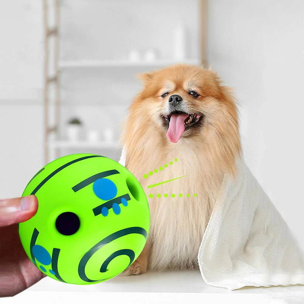 Sevenprin Pet Wobble Wag Giggle Ball Puppy Dog Outdoor Indoor Rolling Toy 3 Sevenprin Pet Wobble Wag Giggle Ball Puppy Dog Outdoor Indoor Rolling Toy – Image 3