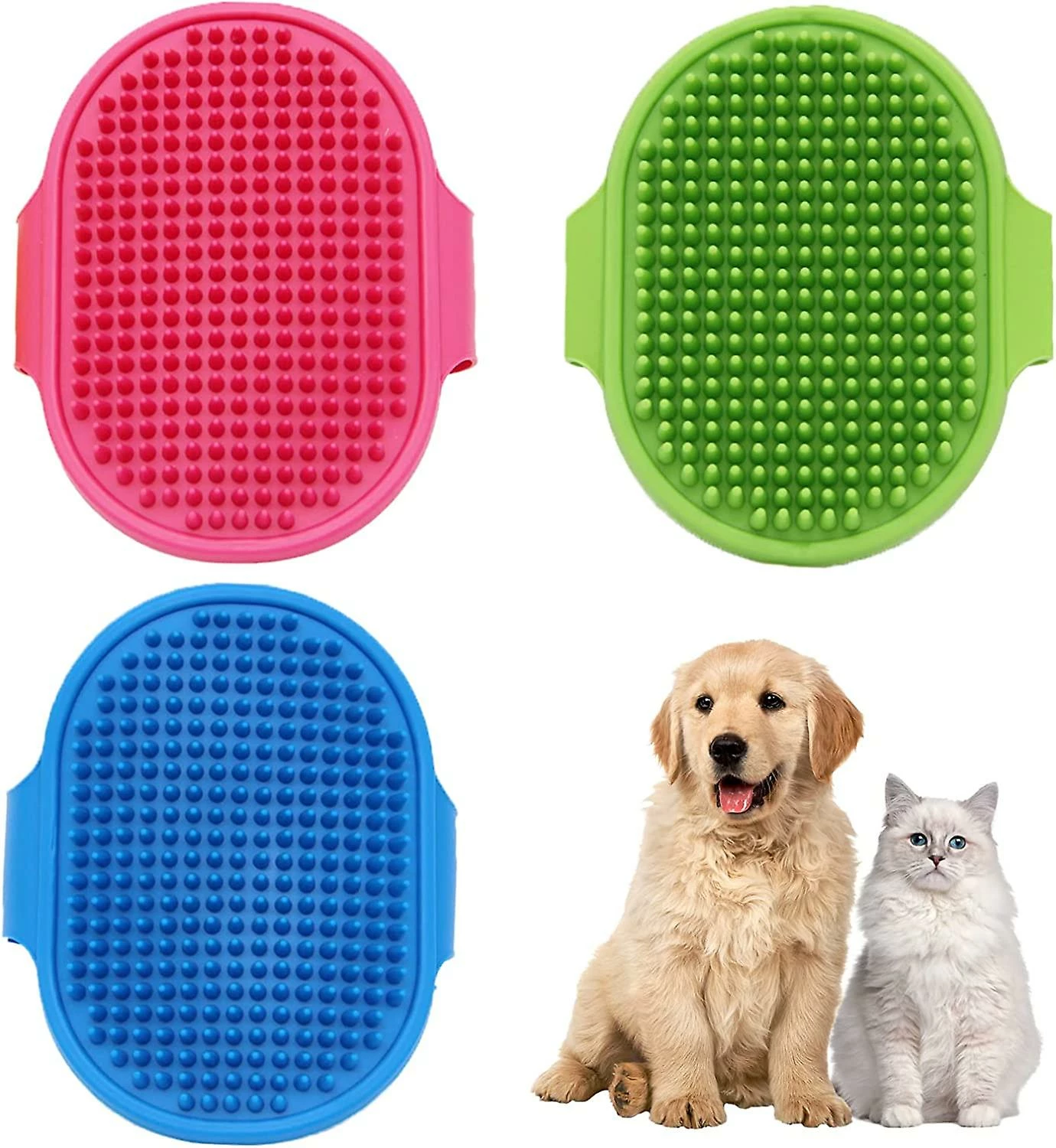 Yuzee Piece Dog And Cat Brush, Dog Hair Cleaning Brush, Dog And Cat Bath Brush, Dog And Cat Brush, Massage Brush For Short And Long Hair (color) 1 Yuzee Piece Dog And Cat Brush, Dog Hair Cleaning Brush, Dog And Cat Bath Brush, Dog And Cat Brush, Massage Brush For Short And Long Hair (color)