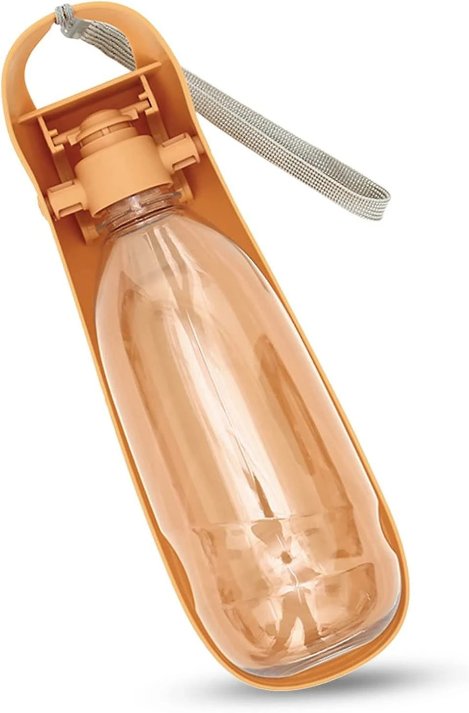 Yuzee Dog Water Bottle, Walking Dog Water Bottle, Collapsible Dog Water Bottle Travel Dog Water Bottle 550ml Large Capacity Abs Sink (orange) 5 Yuzee Dog Water Bottle, Walking Dog Water Bottle, Collapsible Dog Water Bottle Travel Dog Water Bottle 550ml Large Capacity Abs Sink (orange) – Image 5