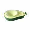 Unbranded Cat Feeder Alimentation Eau Bol Avocat Cat Bowl Double Bowl Multi-fonction Pet Fontaine à Boire Automatique Stylo Anti-étouffement Dog Bowl