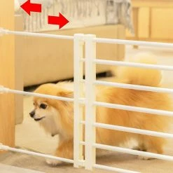 Unbranded Porte De Protection Pour Animaux De Compagnie Anti-blocage Cat And Dog Gate Clôture Intérieure -Pet Soin 493949819 max