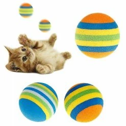 Vention Rainbow Ball Pet Toys Eva Interactive Cat Dog Puppy Kitten Play Pets Produits -Pet Soin 494565633 max