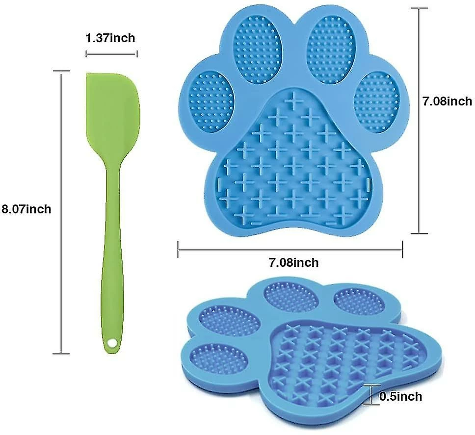 Vention Tapis De Léchage Pour Chiens. Avec Ventouse . Utilisé Pour Dog Bath Peanut Butter Lick 2 Vention Tapis De Léchage Pour Chiens. Avec Ventouse . Utilisé Pour Dog Bath Peanut Butter Lick – Image 2