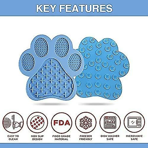 Vention Tapis De Léchage Pour Chiens. Avec Ventouse . Utilisé Pour Dog Bath Peanut Butter Lick 3 Vention Tapis De Léchage Pour Chiens. Avec Ventouse . Utilisé Pour Dog Bath Peanut Butter Lick – Image 3