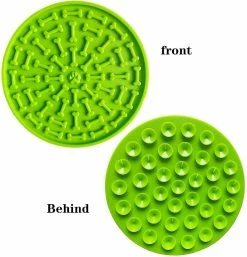 Vention 2pcs Dog Licking Trays Tapis De Léchage De Bain Pour Chiens Laveur De Bain Léchage Pad -Pet Soin 494573620 max