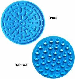 Vention 2pcs Dog Licking Trays Tapis De Léchage De Bain Pour Chiens Laveur De Bain Léchage Pad -Pet Soin 494573632 max
