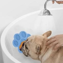 Vention Tapis De Léchage Pour Chiens. Avec Ventouse . Utilisé Pour Dog Bath Peanut Butter Lick -Pet Soin 494575963 max