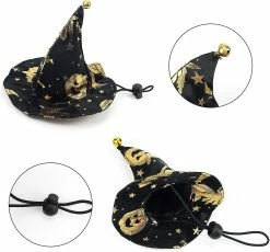 Unbranded Pet Halloween Outfits Dog Halloween Costumes Halloween Pet Clothes With Adjustable Witch Hat Capes Costume For Small Medium Dogs Cats Halloween Christ -Pet Soin 494817376 max