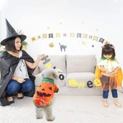 Unbranded Dog Costume Halloween Pumpkin Dog Costume Large Dog Costume For Halloween Pet Cat Dog Clothes -Pet Soin 494817438 max