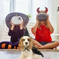 Unbranded Pet Halloween Outfits, Dog Halloween Costumes With Adjustable Witch Hat Halloween Pet Clothes Dog Cat For Small Medium Dogs Cats Halloween Party 8 Unbranded Pet Halloween Outfits, Dog Halloween Costumes With Adjustable Witch Hat Halloween Pet Clothes Dog Cat For Small Medium Dogs Cats Halloween Party -Pet Soin 494818239 max