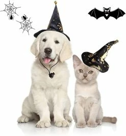 Unbranded Pet Halloween Outfits, Dog Halloween Costumes With Adjustable Witch Hat Halloween Pet Clothes Dog Cat For Small Medium Dogs Cats Halloween Party 9 Unbranded Pet Halloween Outfits, Dog Halloween Costumes With Adjustable Witch Hat Halloween Pet Clothes Dog Cat For Small Medium Dogs Cats Halloween Party -Pet Soin 494818303 max