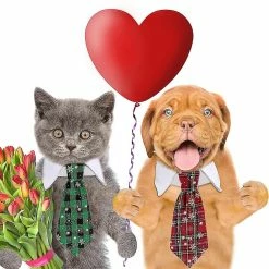 Redmiter Pet Tie Dog Tie Réglable Costume Dog Collar Ties Party Accessoires Costume De Noël -Pet Soin 499729921 max