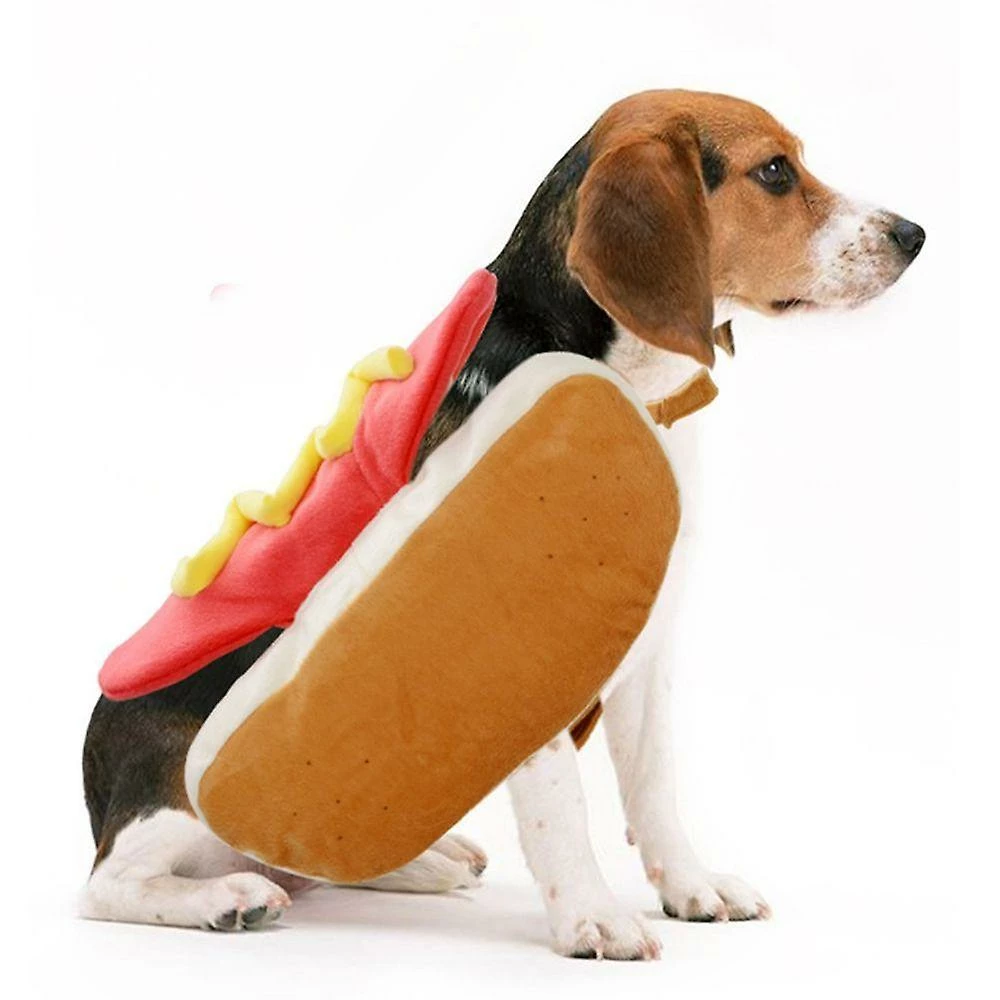 Joyoung Puppy Dress Up Drôle Tenue Hamburger Puppy Tenue Saucisse Vêtements Cosplay Costume Pet Dog Costume 2 Joyoung Puppy Dress Up Drôle Tenue Hamburger Puppy Tenue Saucisse Vêtements Cosplay Costume Pet Dog Costume – Image 2
