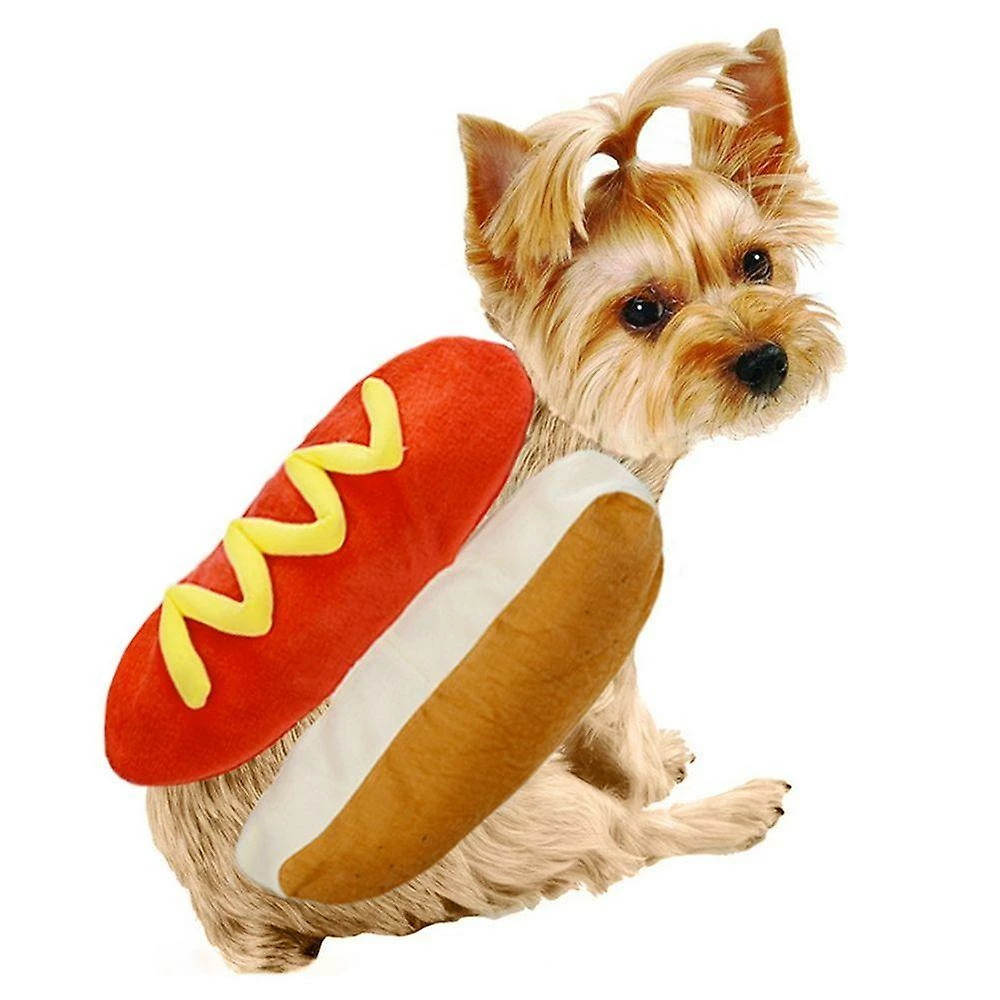 Joyoung Puppy Dress Up Drôle Tenue Hamburger Puppy Tenue Saucisse Vêtements Cosplay Costume Pet Dog Costume 4 Joyoung Puppy Dress Up Drôle Tenue Hamburger Puppy Tenue Saucisse Vêtements Cosplay Costume Pet Dog Costume – Image 4