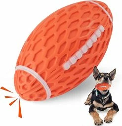 Dog Toys Dog Chew Squeaky Toy Ball, Jouet De Chien Interactif Pour Une Mastication Agressive, Cadeau Durable