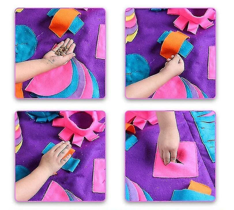 Shiyi Yi Shi Dog Sniffing Carpet, 90x90cm Grands Tapis Pour Animaux De Compagnie Pour Chiens Soft Pet Nose Work 2 Shiyi Yi Shi Dog Sniffing Carpet, 90x90cm Grands Tapis Pour Animaux De Compagnie Pour Chiens Soft Pet Nose Work – Image 2