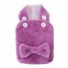 Unbranded Pet Vest Clothes Bow Knot Design Skin-friendly Épaississant Pet Dog Gilet à Deux Pattes Manteau Puppy Costume Jikaix