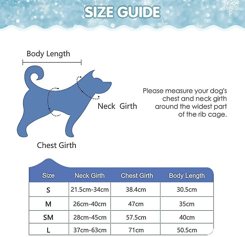Redmiter Classique Snowflake Dog Jumper - Soft Thickening Dog Cat Sweater Coat Warm Apparel. Tricots 2 Redmiter Classique Snowflake Dog Jumper - Soft Thickening Dog Cat Sweater Coat Warm Apparel. Tricots – Image 2