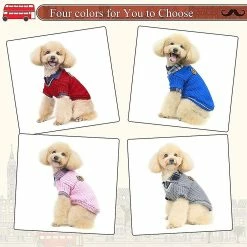 Redmiter Classic Dog Winter Jumpers - Soft Warm Dog Cold Weather Sweater Vêtements Tricotés 9 Redmiter Classic Dog Winter Jumpers - Soft Warm Dog Cold Weather Sweater Vêtements Tricotés -Pet Soin 503820099 max