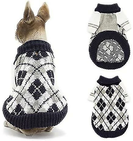 Redmiter Dog Pet Sweater Hiver Chaud Chien Cat Pulls Vêtements 3 Redmiter Dog Pet Sweater Hiver Chaud Chien Cat Pulls Vêtements – Image 3