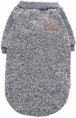 Aowear Wekity Pet Dog Vêtements Tricot Dog Sweater Doux Épaississement Chaud Chiot Chiens Chemise Hiver Puppy Pull Pour Chiens (gris, S) 7 Aowear Wekity Pet Dog Vêtements Tricot Dog Sweater Doux Épaississement Chaud Chiot Chiens Chemise Hiver Puppy Pull Pour Chiens (gris, S) -Pet Soin 504123822 max
