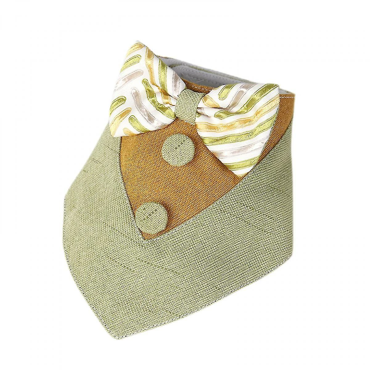 Aowear Wekity New Pet Triangle Scarf, Dog Or Cat Saliva Towel, British Triangle Scarf, Gentleman Bow Bib, Pet Costume Accessories For Small Medium Large Dogs 2 Aowear Wekity New Pet Triangle Scarf, Dog Or Cat Saliva Towel, British Triangle Scarf, Gentleman Bow Bib, Pet Costume Accessories For Small Medium Large Dogs – Image 2