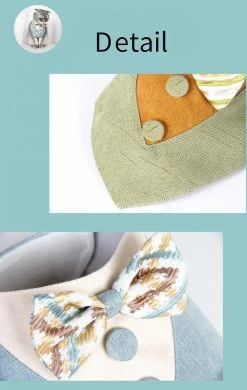 Aowear Wekity New Pet Triangle Scarf, Dog Or Cat Saliva Towel, British Triangle Scarf, Gentleman Bow Bib, Pet Costume Accessories For Small Medium Large Dogs 9 Aowear Wekity New Pet Triangle Scarf, Dog Or Cat Saliva Towel, British Triangle Scarf, Gentleman Bow Bib, Pet Costume Accessories For Small Medium Large Dogs -Pet Soin 504127827 max