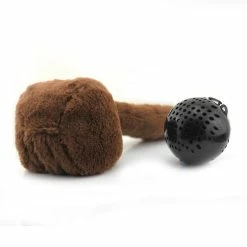 Unbranded Pet Dog Plush Toy Electric Bouncing Ball Various Animal Head Sound Vibration Anti-bite Toy Ball-4-