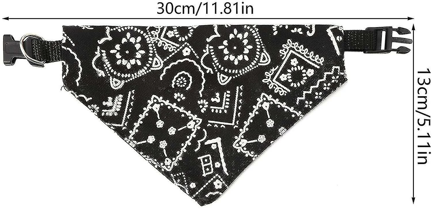 Unbranded 3 Pack Dog Bandana Collar Boho Pet Scarf Neckerchief Triangle Dog Bibs Kerchief 2 Unbranded 3 Pack Dog Bandana Collar Boho Pet Scarf Neckerchief Triangle Dog Bibs Kerchief – Image 2