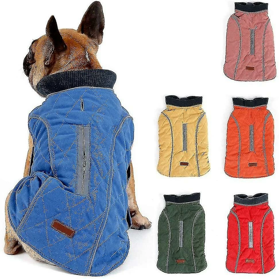 Unbranded Cold Winter Dog Pet Coat Jacket Vest Warm Outfit Clothes For Small Medium Large Gift 1 Unbranded Cold Winter Dog Pet Coat Jacket Vest Warm Outfit Clothes For Small Medium Large Gift
