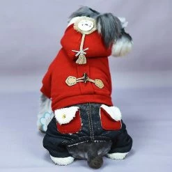 Unbranded Double Manteau D’hiver épaissi Tenues Pour Animaux De Compagnie Vêtements Pour Chiens Dog Hoodies Lion Design Winter Sweatshirt Taille Xs Rouge 3 Unbranded Double Manteau D’hiver épaissi Tenues Pour Animaux De Compagnie Vêtements Pour Chiens Dog Hoodies Lion Design Winter Sweatshirt Taille Xs Rouge -Pet Soin 505995679 max