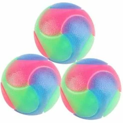Wonderful 3 Pcs Clignotant Balle Élastique Dog Ball Glow In The Dark Jouet Interactif Pour Chiot Chat Chien 8 Wonderful 3 Pcs Clignotant Balle Élastique Dog Ball Glow In The Dark Jouet Interactif Pour Chiot Chat Chien -Pet Soin 506503964 max