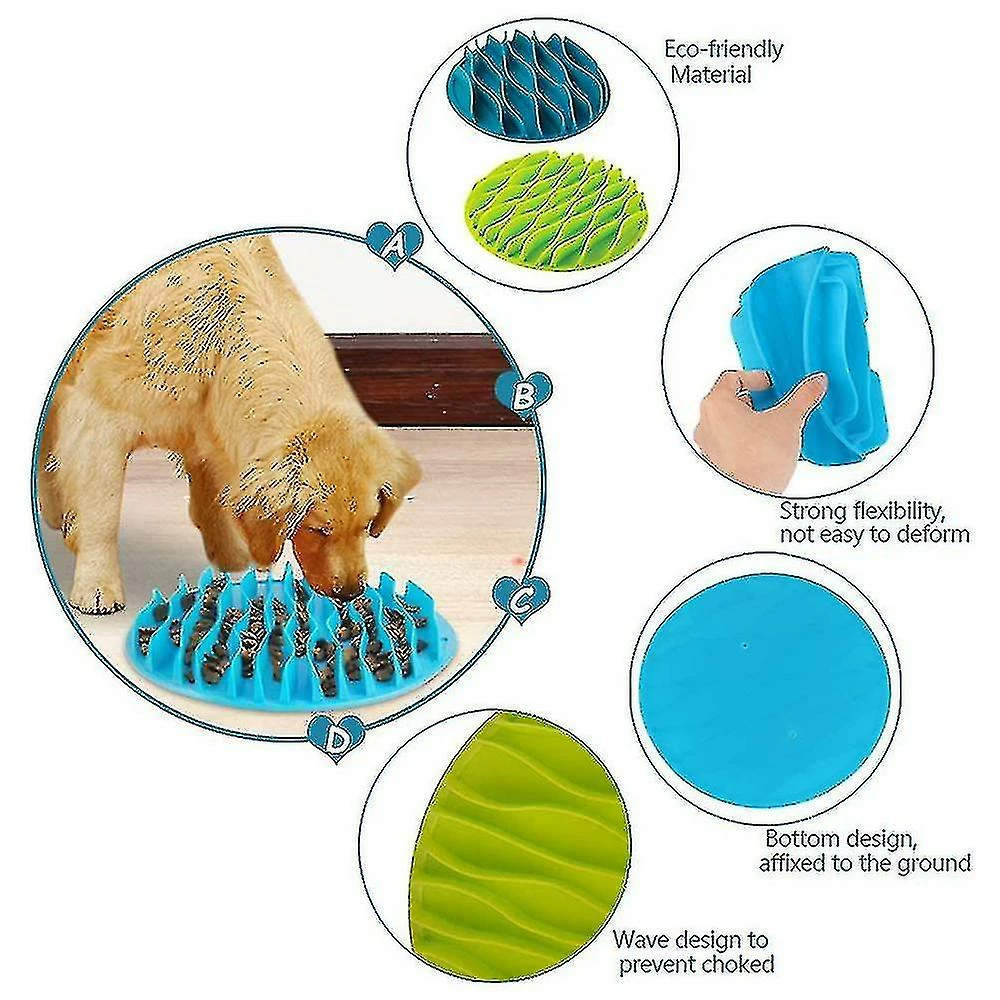 Unbranded Pet Fun Mat Slow Portable Dog Feeder Bol 4 Unbranded Pet Fun Mat Slow Portable Dog Feeder Bol – Image 4