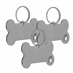 Unbranded 1 Set Puppy Dog Name Tags Anti-lost Gravé Pet Dog Collar Accessoires -Pet Soin 507643783 max