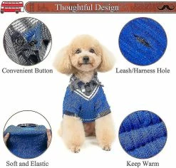 Unbranded Classic Dog Winter Jumpers - Soft Warm Dog Cold Weather Sweater Vêtements Tricotés 7 Unbranded Classic Dog Winter Jumpers - Soft Warm Dog Cold Weather Sweater Vêtements Tricotés -Pet Soin 507651253 max