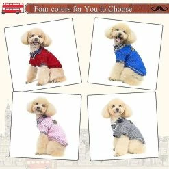 Unbranded Classic Dog Winter Jumpers - Soft Warm Dog Cold Weather Sweater Vêtements Tricotés 9 Unbranded Classic Dog Winter Jumpers - Soft Warm Dog Cold Weather Sweater Vêtements Tricotés -Pet Soin 507651643 max