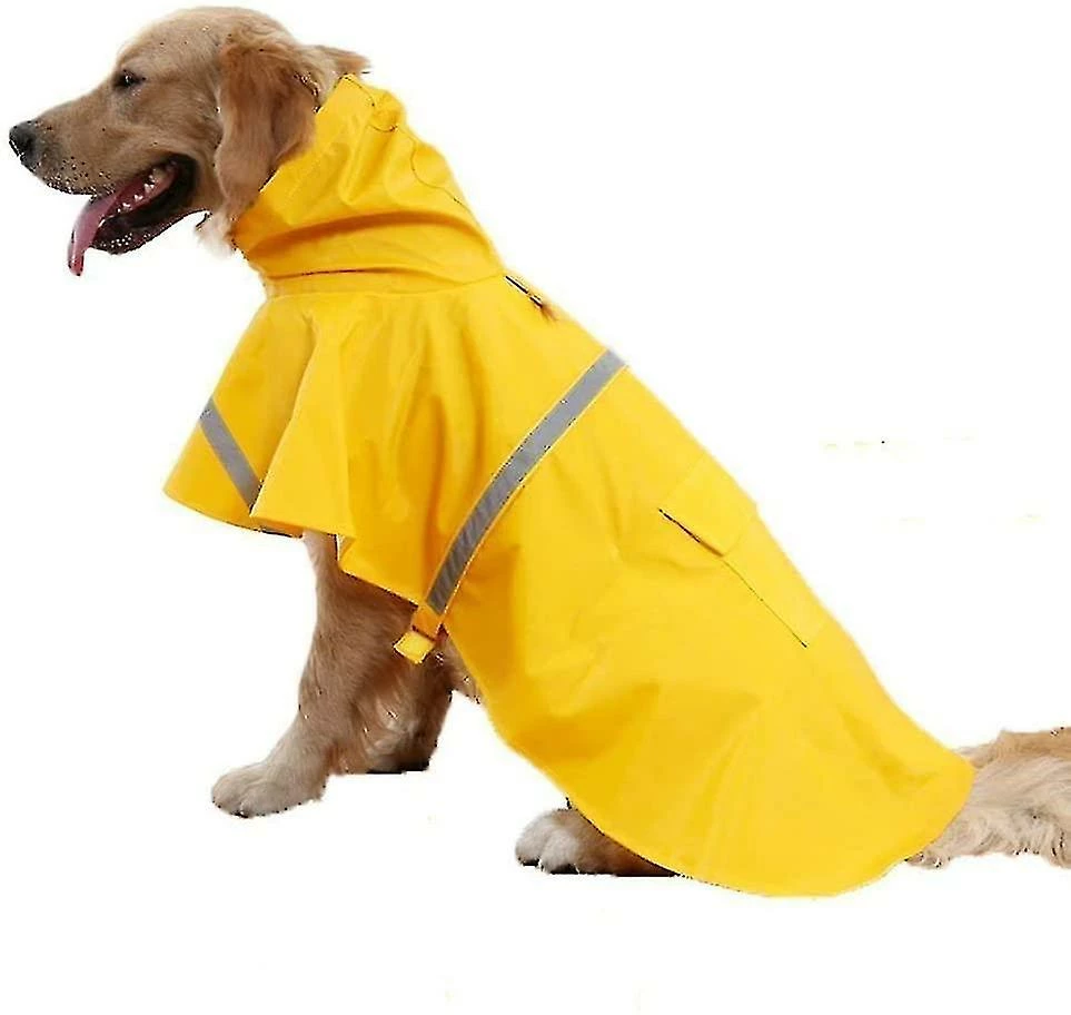 Unbranded Imperméable Réglable Pet Dog Hooded Imperméable Reflective Dog Rain Coat Jacket Dog Rain Clo 1 Unbranded Imperméable Réglable Pet Dog Hooded Imperméable Reflective Dog Rain Coat Jacket Dog Rain Clo