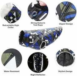 Unbranded Manteau De Chien De Chat De Compagnie. Warm Dog Jumpers Hiver Petit Moyen Grand Chien Vestes Gilet -Pet Soin 507661452 max