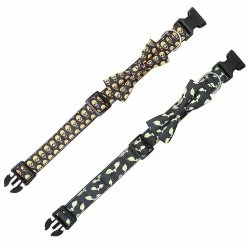 Knpht Halloween Dog Collar Strap Removable Cute Bow Tie Réglable Pet Collar -Pet Soin 509233736 max