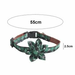 Knpht Christmas Dog Collar , Adorable Collar Compatible With Puppy Dogs Cats Pets -Pet Soin 509240290 max