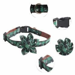 Knpht Christmas Dog Collar , Adorable Collar Compatible With Puppy Dogs Cats Pets -Pet Soin 509240468 max