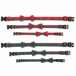 Knpht Christmas Dog Collar With Bow, Adjustable Christmas Plaid Dog Collars With Remov 9 Knpht Christmas Dog Collar With Bow, Adjustable Christmas Plaid Dog Collars With Remov -Pet Soin 509246901 max