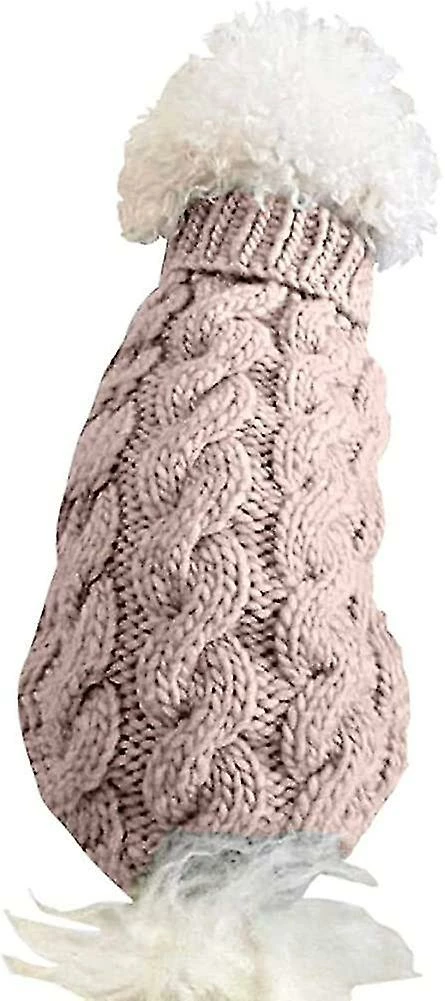 Aowear Pet Sweaters Dog Turtleneck Pulls Tricotés Pulls Chauds Tricots Outwear Froid 5 Aowear Pet Sweaters Dog Turtleneck Pulls Tricotés Pulls Chauds Tricots Outwear Froid – Image 5