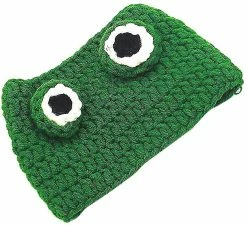 Aowear Chien Chat Pet Hat Tricoté à La Main Chapeau De Laine Pour Chiot Teddy Cartoon Frog Dog Cat -Pet Soin 510021732 max