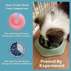 Aowear Dog Bowl Slow Feeder Dog Bowls Petit Chien Slow Feeding Dogs Bowl Slow Eating Dog Slow -Pet Soin 510026215 max