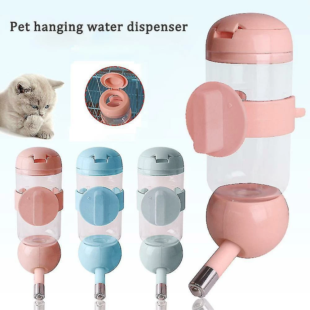 Shiyi Sans Goutte à Goutte Hamster Cochon D’Inde Lapin Distributeur D’eau Cage Water Kettle Dog Cat Hanging Water Bottle-sizeblue Yiyi 3 Shiyi Sans Goutte à Goutte Hamster Cochon D’Inde Lapin Distributeur D’eau Cage Water Kettle Dog Cat Hanging Water Bottle-sizeblue Yiyi – Image 3