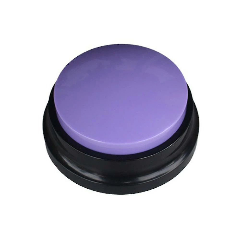 Shiyi Pet Puppy Communication Button Sound Box Dog Talking Toy Recording Sounder-colorpurple Yi 1 Shiyi Pet Puppy Communication Button Sound Box Dog Talking Toy Recording Sounder-colorpurple Yi
