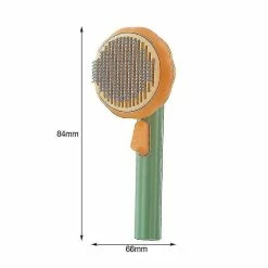 Unbranded Pet Dog Cat Shedding Grooming Brush Self Cleaning Slicker Peign -Pet Soin 519584089 max
