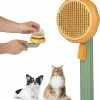 Pet Combs Brushes Brosses Pour Chats Brosses Pour Chiens. Self-nettoyant Dog Grooming Brush Hair Remover Pet Brush