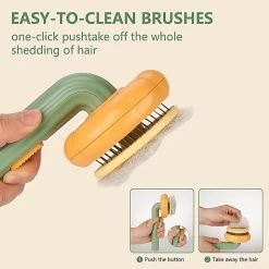 Pet Combs Brushes Brosses Pour Chats Brosses Pour Chiens. Self-nettoyant Dog Grooming Brush Hair Remover Pet Brush 7 Pet Combs Brushes Brosses Pour Chats Brosses Pour Chiens. Self-nettoyant Dog Grooming Brush Hair Remover Pet Brush -Pet Soin 519633241 max